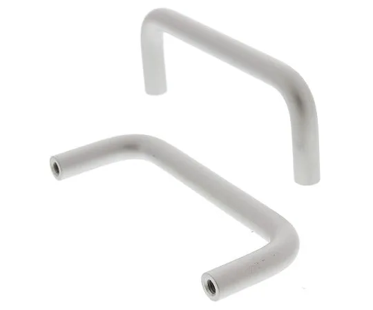 63-4593-16　Silver Aluminium Handle, 88mm　237-873