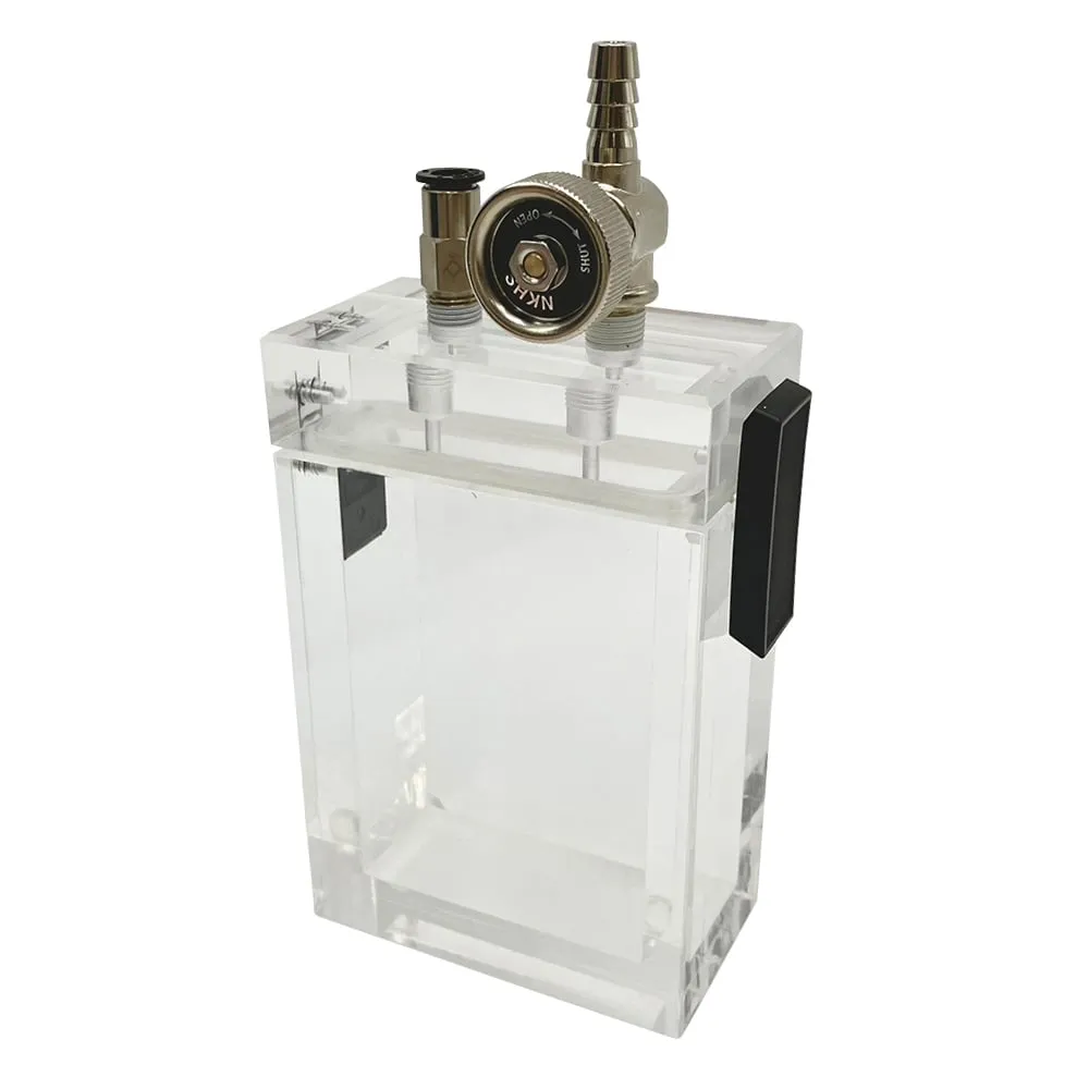 2-4920-07　Small Vacuum Desiccator 60 x 25 x 90mm　2492-07