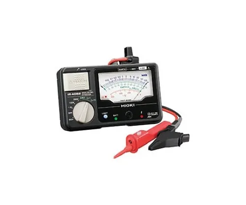 61-4375-44　Analog Megohm Hitester 500V/100MΩ 3 ranges (Attached To Lead with Switch)　IR4082-11