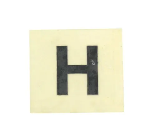 61-7397-98　Character Seal Black H 15mm　CL15B-H