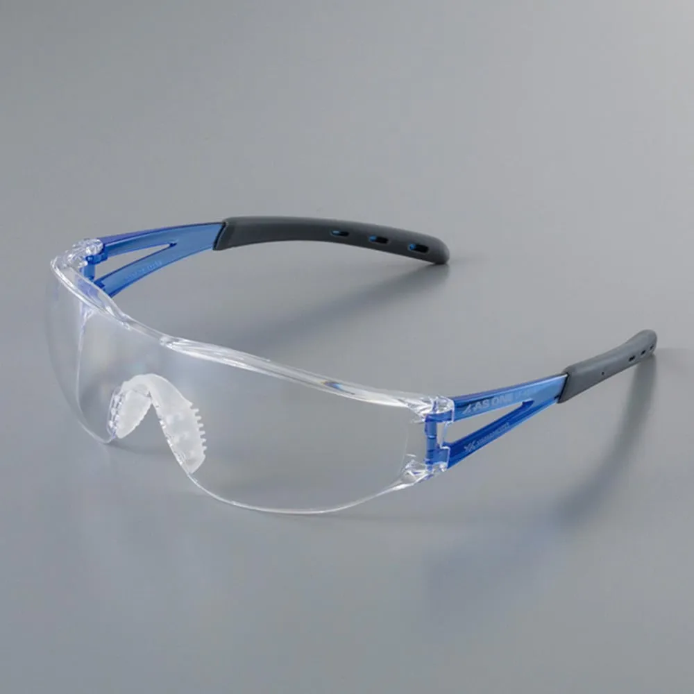 4-6362-01　JIS Single Lens Lightweight Protective Glasses (JIS T8147 Compliant) With Top Eyelet Cover/Without Strap　LF-401A