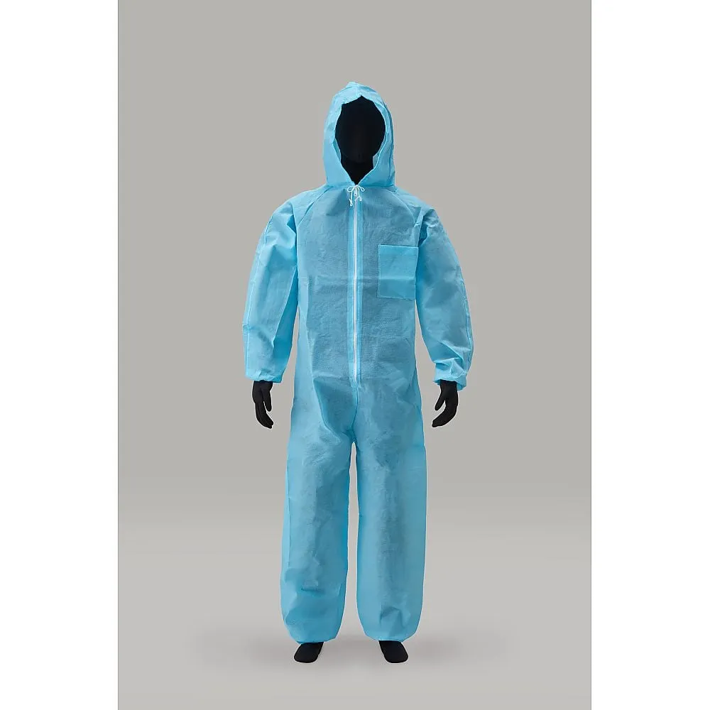 61-0002-21　AZ WORK(R) 1000 Coverall (Blue) M　AZWORK1000B-M