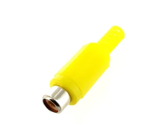 63-3099-98　RCA Plug yellow 5phi wire　WTN20F61991Y