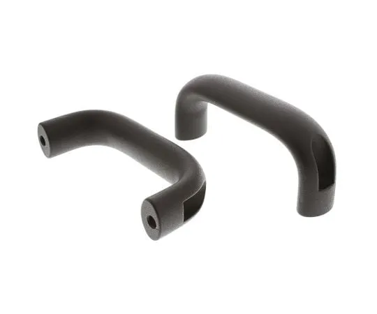 63-4593-11　Black Aluminium Handle, 130mm　237-439