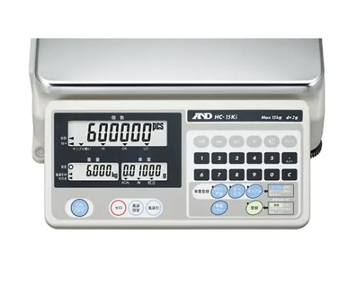 61-4676-74-57　Counting scale with Chinese Calibration Certificate　HC-15KI