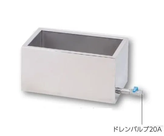 4-1920-14　Stainless Steel Tank Square Type with Drain Valve 20A Insulated Type I 25L