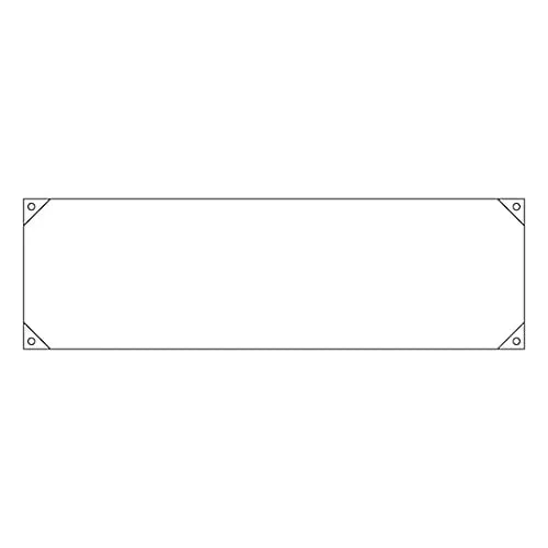 61-3427-05　Horizontal Insistence Curtain 100 (White)　123100