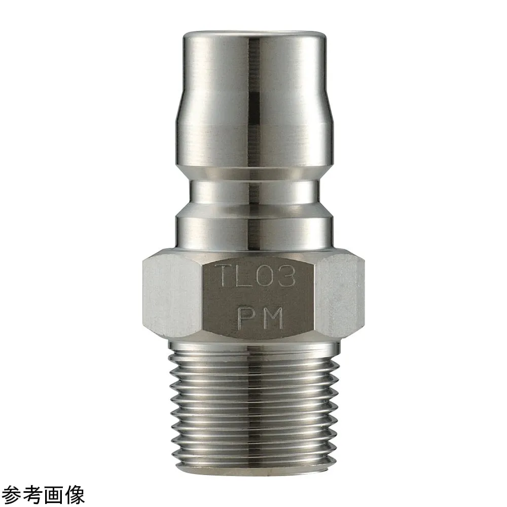 4-4718-01　Quick coupling male screw R 3/8　CTL03PM3