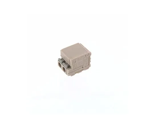 63-3147-87　Penetrating Screwless Terminal Block Horizontal 250 V -10 A (Domestic) 2 Poles　ML-800-S1H-2P