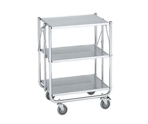 61-7954-73　Stainless Steel Folding Cart ESW-K1　7793100