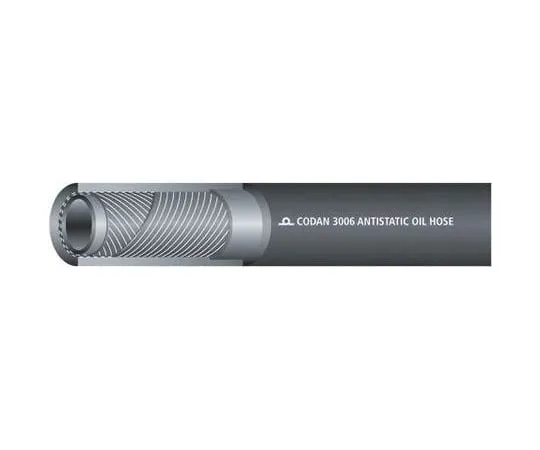 63-4633-42　RS PRO 25m Long Black Hose Pipe, Applications Diesel, Oil, Paraffin, 7.9mm Inner Diam.　486-669