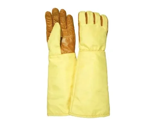 61-4697-14　Heat Resistant Gloves For Clean 500℃ Correspondence (Long)　MZ656