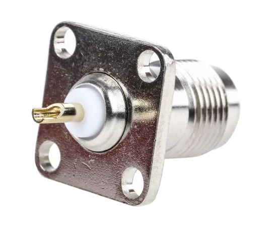 63-4568-03　RS PRO 50Ω Straight Panel Mount, TNC Connector Bulkhead Fitting, jack　136-954