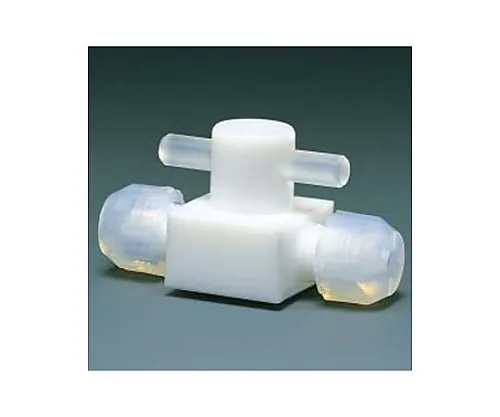 61-3537-98　Fluorocarbon Resin Mini Two-Way Valve Injection Type 2φ　NR1446-01