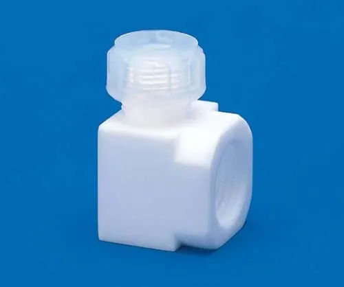 61-4381-42　PTFE Half Female Joint L-Type 6φ＊Rc1/4　F-2079-01