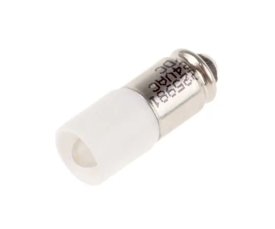 63-4591-62　LED Reflector Bulb, Midget Groove, White, Single Chip, 6mm dia., 24V ac/dc　225-981