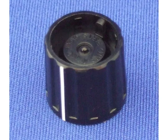 63-3146-68　Knob PHI. 16 With Black Indicator Line Shaft Diameter PHI.6　K-100-16RL-B