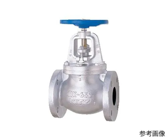 65-1886-33　Cast Iron JIS Standards Globe Valve (10 FCJS) Nominal Diameter 40 mm　10FCJS40A