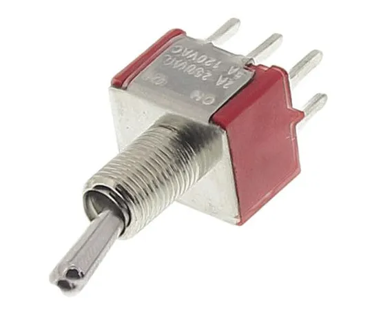 63-4614-13　RS PRO DPDT Toggle Switch, Latching, PCB　401-680