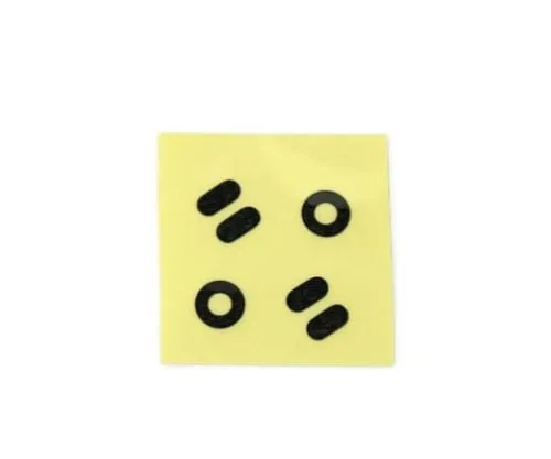 61-7396-16　Character Seal Black Malu Dakuten　CL30B-17