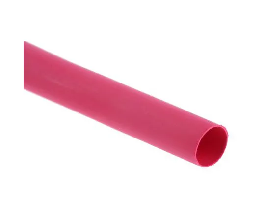 63-4612-68　RS PRO Heat Shrink Tube, Red 6.4mm Sleeve Dia. x 1.2m Length 2:1 Ratio　398-290