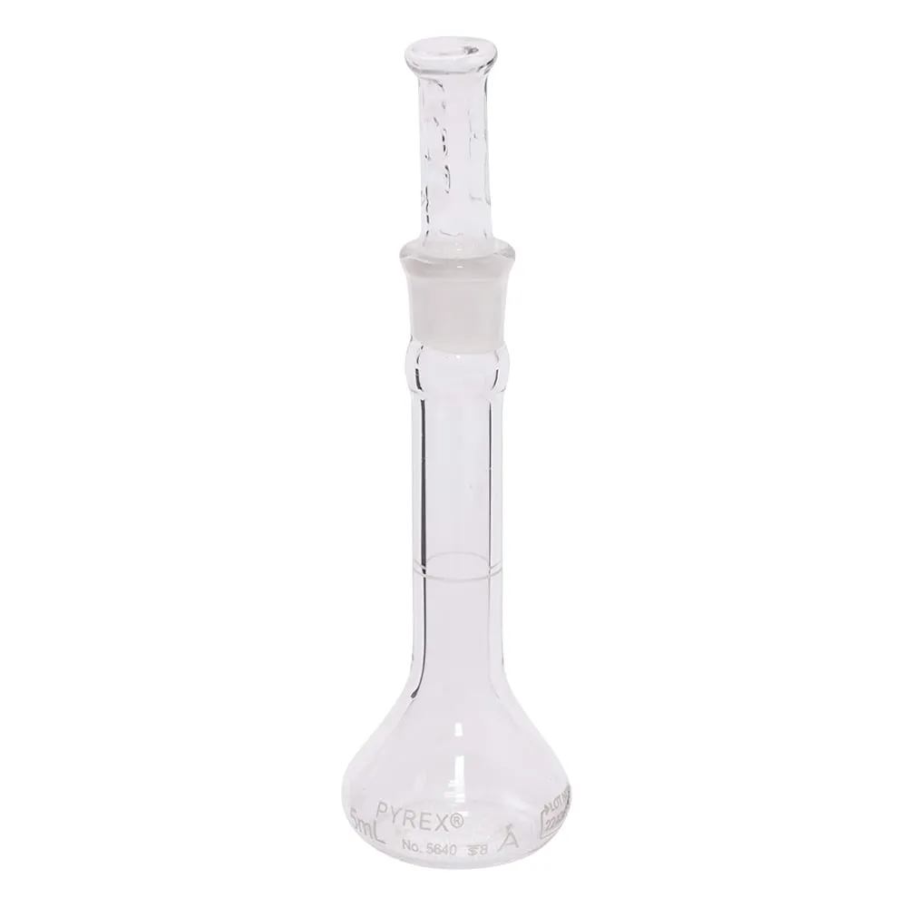 2-9474-03-20　Volumetric Flask CLassA White 5mL with Calibration Certificate　5640-5