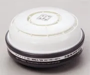 1-4556-02　Gas Absorption Cartridge For Gas Mask CA304L3/OV Dioxin Gas Absorption Cartridge (For Low Concentration 0.1% Or Less) 2 Pieces　CA-304L3/OV