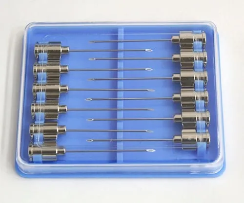 61-9092-83　VAN Metal Hypodermic Needle 1/1 (Gauge 22G Lock Type Needle Tip 12°) RB　1036292
