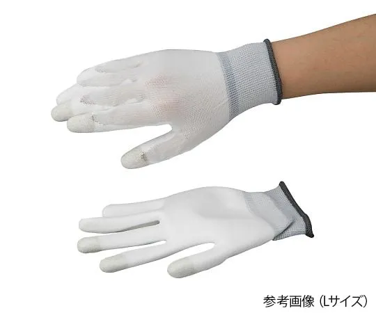 4-1802-51　AT Touch Panel Compatible PU Coat glove (palm coat) S 10 Pairs Pack