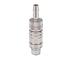 61-7649-38　Mold Temperature Control Fitting Straight For Hose R1/8　ASC10-ID06B01