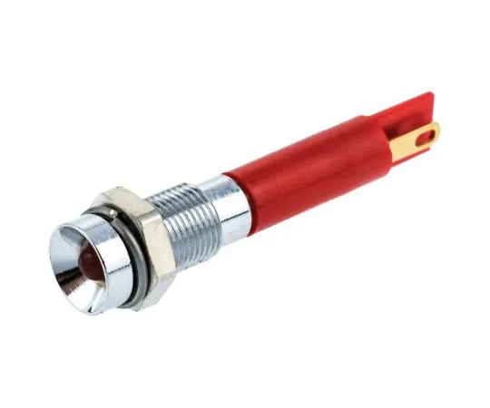 63-4585-43　RS PRO Red Indicator, 24 V dc, 6mm Mounting Hole Size, Solder Tab Termination　205-016