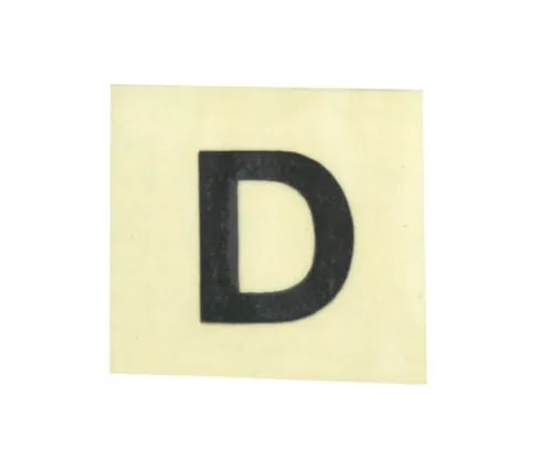 61-7397-94　Character Seal Black D 15mm　CL15B-D