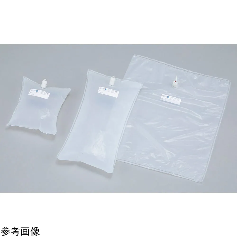 4-3790-01　PTFE Sampling Bag (PP Cock) 1L　BG2F1-PP