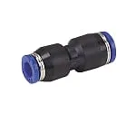 61-7638-91　Stainless Steel (SUS304) Fitting Different Diameter Union Straight φ6-φ4　PG6-4SUS