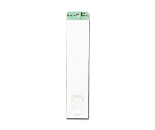 61-7400-44　Guide Plate Plain Slide Type Acrylic White　UP520W-N
