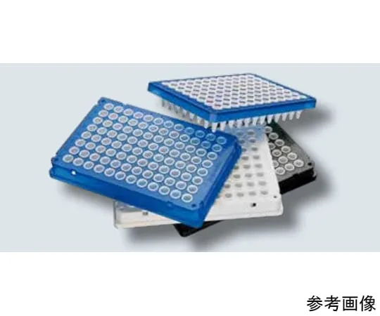 61-0169-65　Twin Clear Time PCR Plate 96 Semi-Skirt Blue　0030 132.530