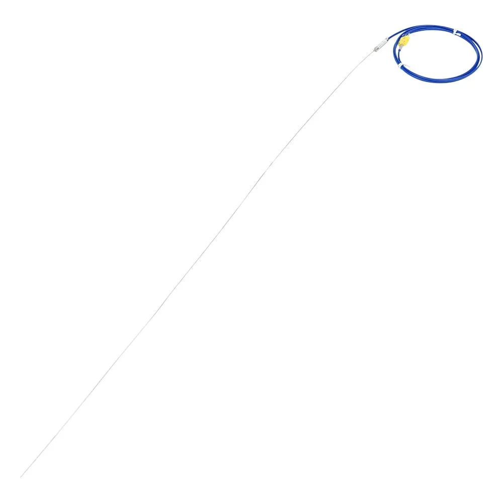 3-5393-01-57　K-sheath Thermocouple (SUS 316 long sheath type) 650℃, φ1.0 x 1000mm with Chinese Calibration Certificate　K-316-1.0-1000