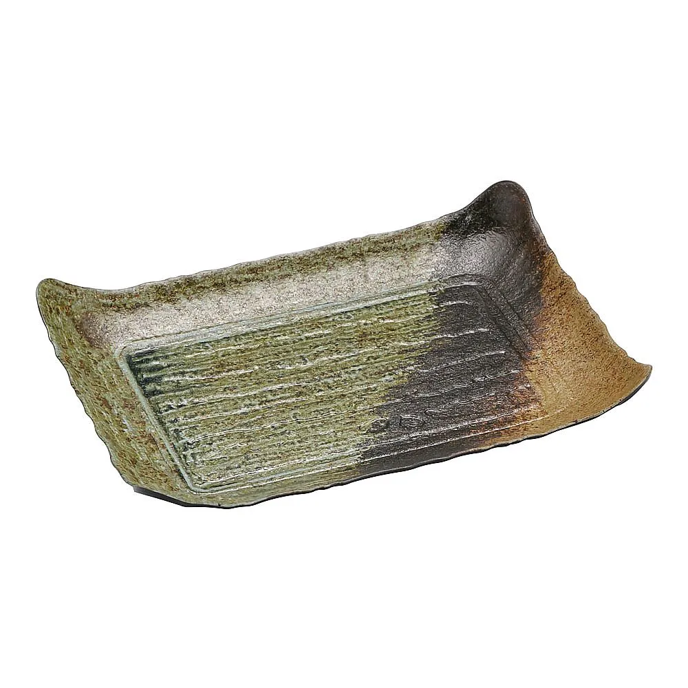 62-6653-29　Plastic Container Chikugo Mingei Pottery Special Small (10 pieces)