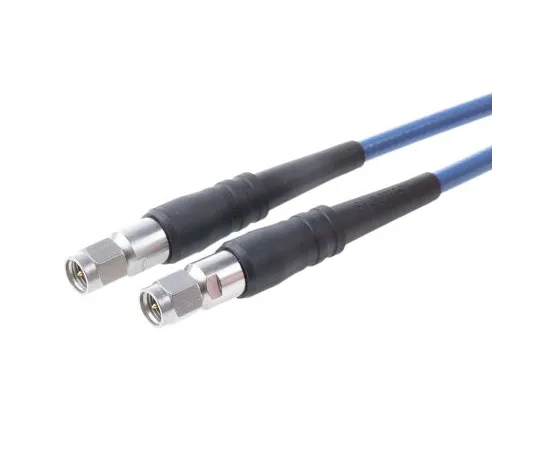 63-4558-37　Huber & Suhner Blue Coaxial Cable　ST-18/SMAM/SMAM/72