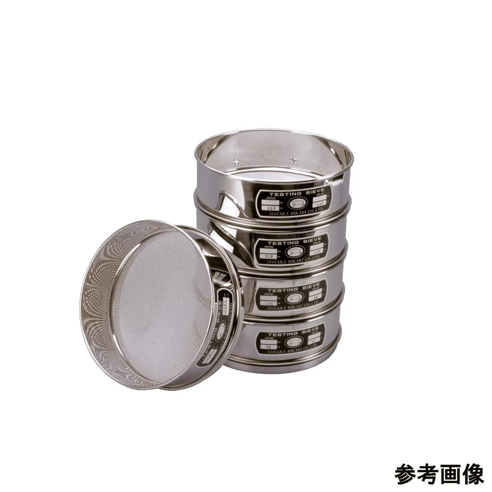 4-5924-01-20　Stainless Steel Test Sieve φ300 x Depth 60 Mesh Opening 125.0 mm With Calibration Certificate