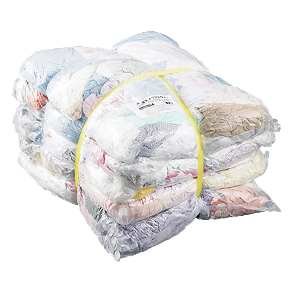 3-1865-11　Knitted Waste Cloth Light 1 Set (2kg x 5 bags)　W0250