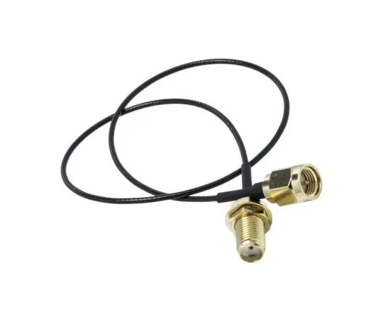 63-3000-08　RS PRO Black Male SMA to Female SMA RF Coaxial Cable, 50 Ω　794-2920