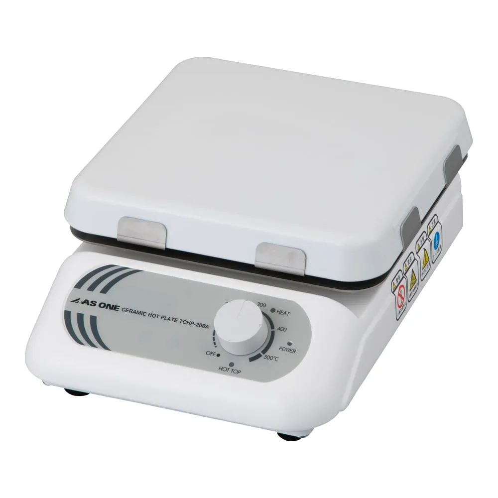 4-4867-01　Ceramic Hot Plate (Analog Type) 550 degrees C　TCHP-200A