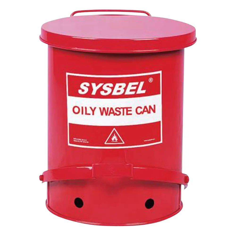 3-6737-01　Fire-Resistant Trash Box φ300 x 400mm　WA8109100