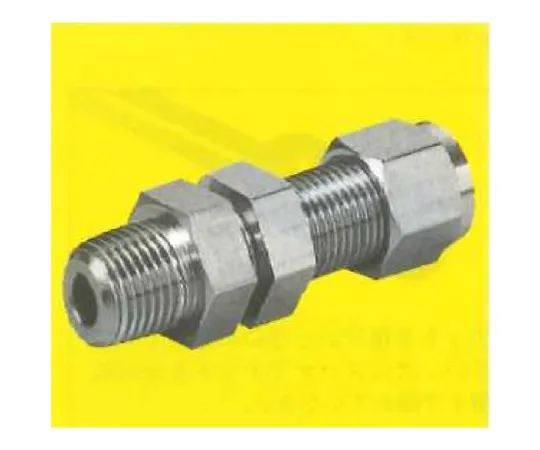 62-7088-53　PTFE Electroless Coated Stainless Steel SUS316 USL Fastening Type Half Union (Millimeters) 3φ x PT 1/8 Containing 5 pieces 00N-057-01　00N-057-01