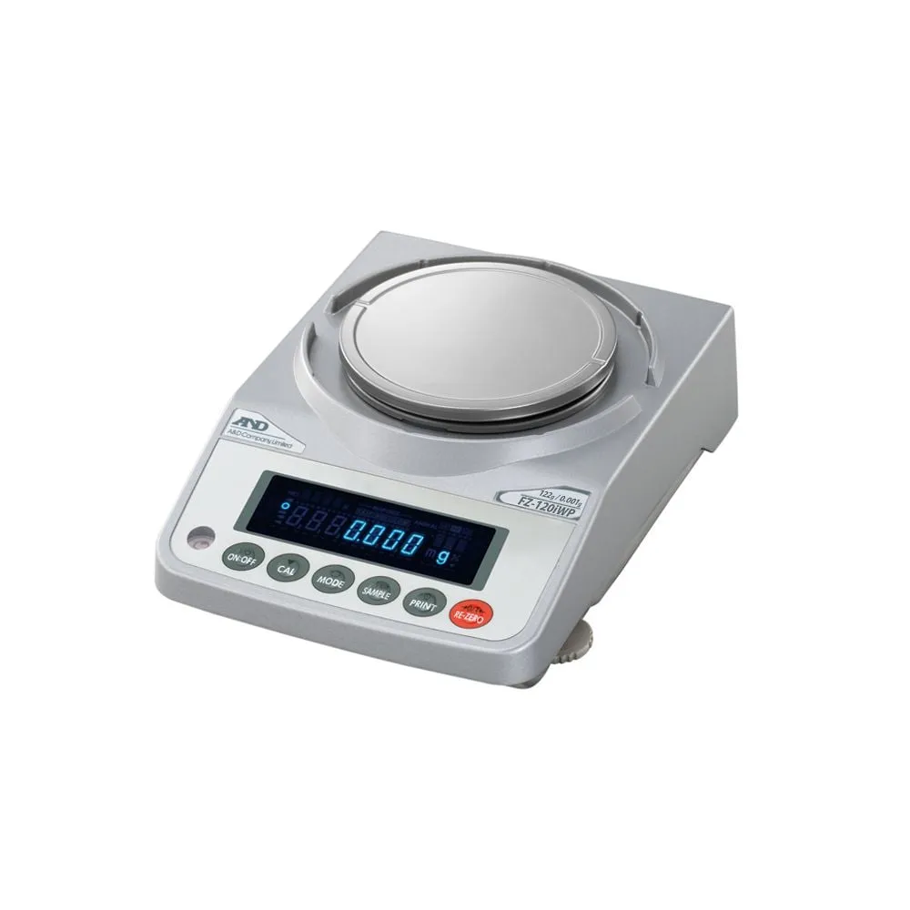 4-2800-01　Electronic balance with calibration weight IP 65 Compliant　FZ-120iWP