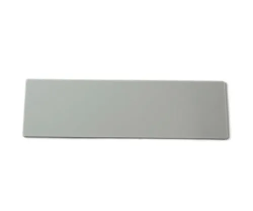 61-7398-44　Plain Plate With Tape Plain 200 x 60 x 2mm Gray　EL257-T