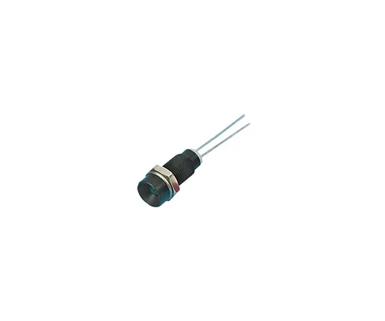 63-4587-54　RS PRO Green Indicator, 2 V dc, 6mm Mounting Hole Size, Lead Pins Termination, IP67　211-932