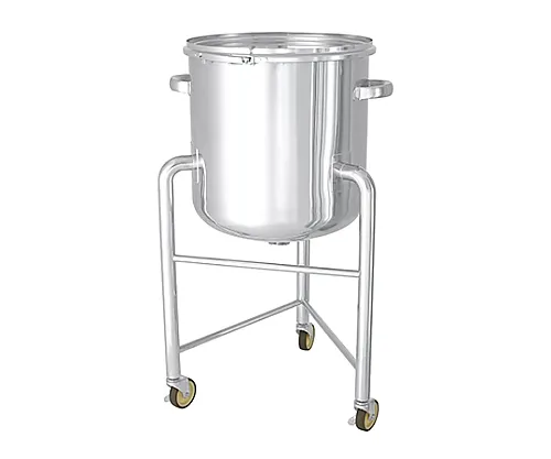 61-0750-30　End Plate Type Stainless Steel Sealing Container Hand Type with Leg DT-CTL-L-565 with B Type Silicone Packing 150L　DT-CTL-L-565