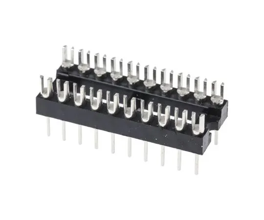 63-4614-30　RS PRO 2.54mm Pitch 20 Way,Through Hole Mount PCB Header, Tin over Nickel, 1A　402-670